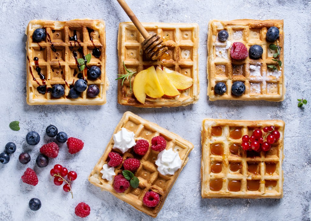 gluten-free oat waffles